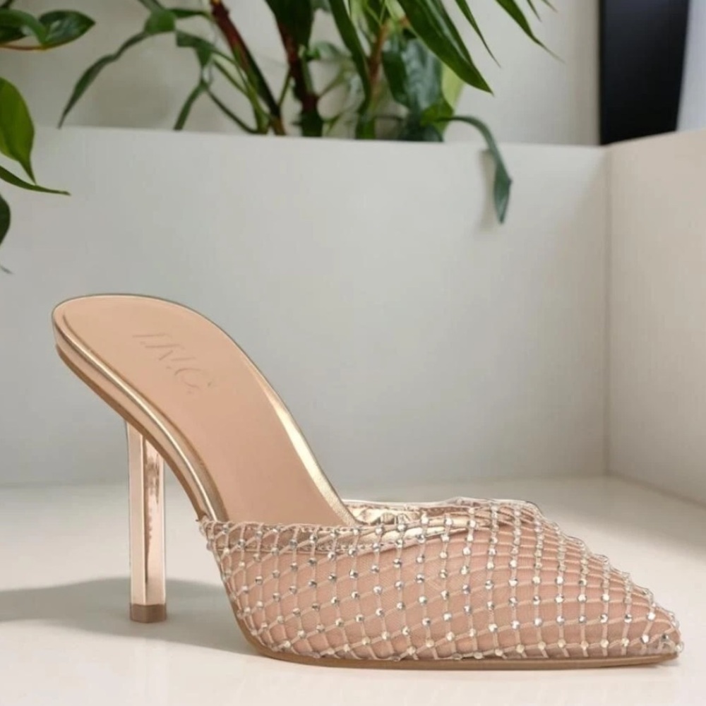 I.N.C. International Concepts Gold Emory Pumps/Heels